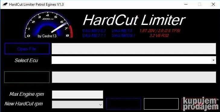 HardCut Limiter Diesel / Petrol + Pops & Bangs – Софтуерен пакет