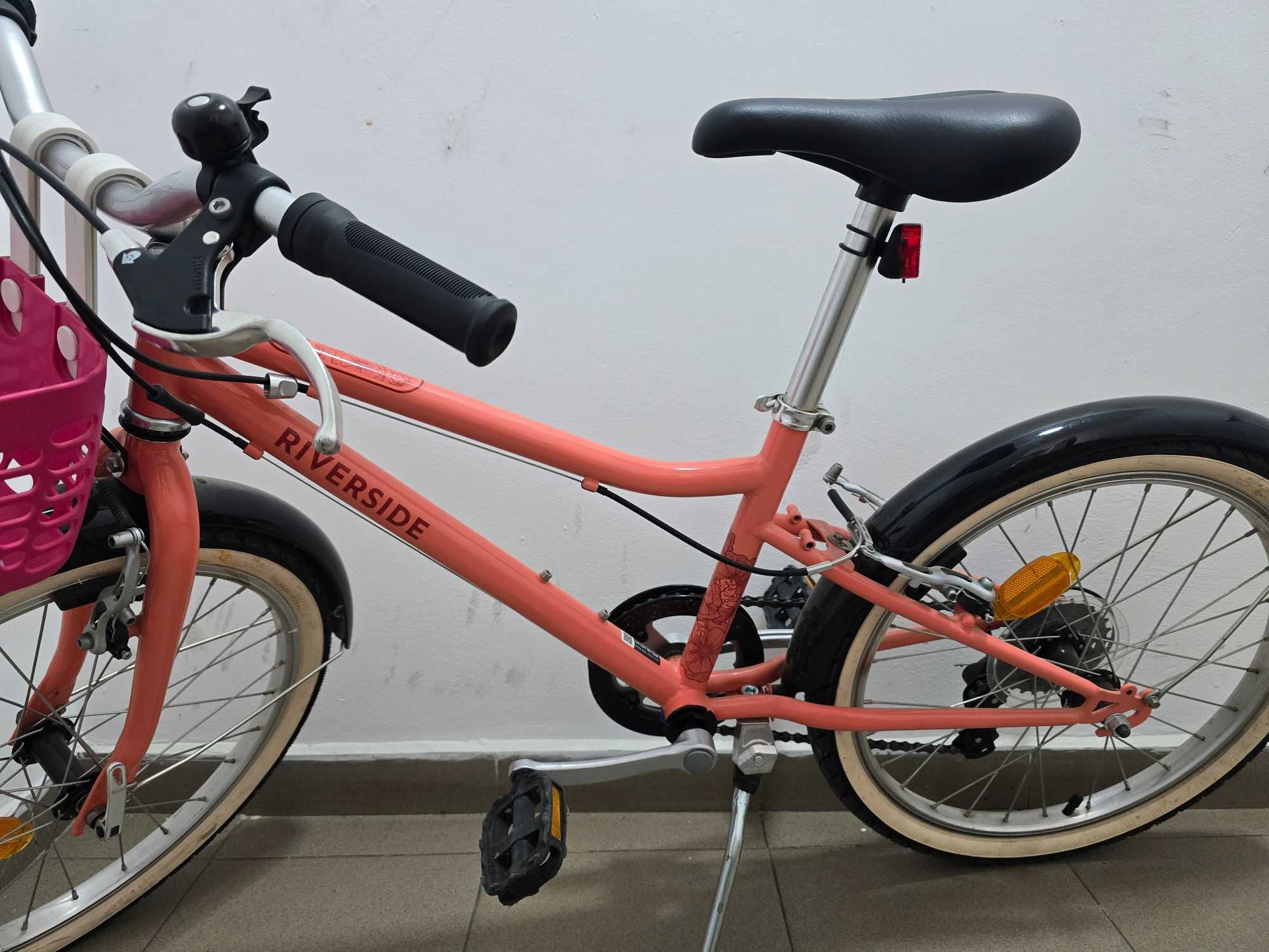 Bicicleta Riverside 500 B'twin 140 cm - fete
