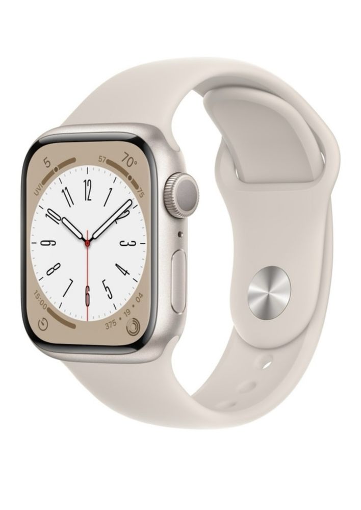 Смарт-часы Apple Watch Series 8 45 мм Aluminum starlight-бежевый