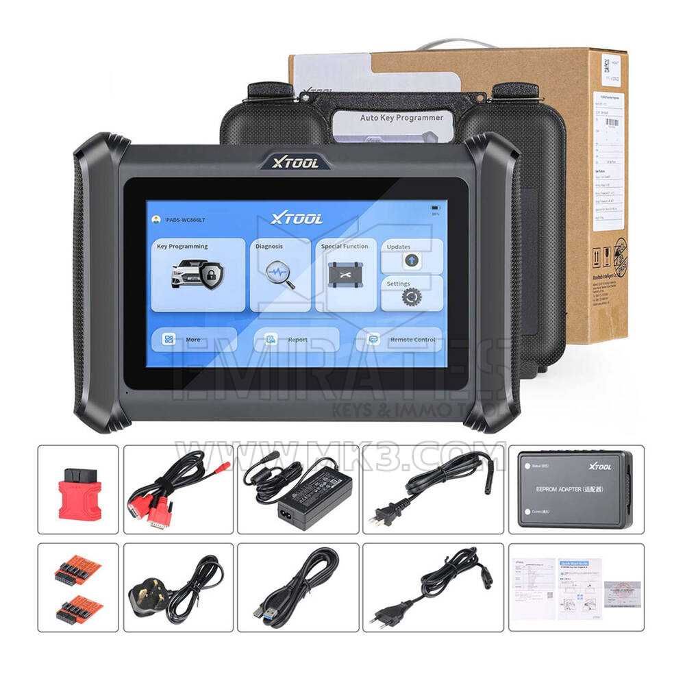 XTOOL X100 PADS програматор за автомобилни ключове и диагностика