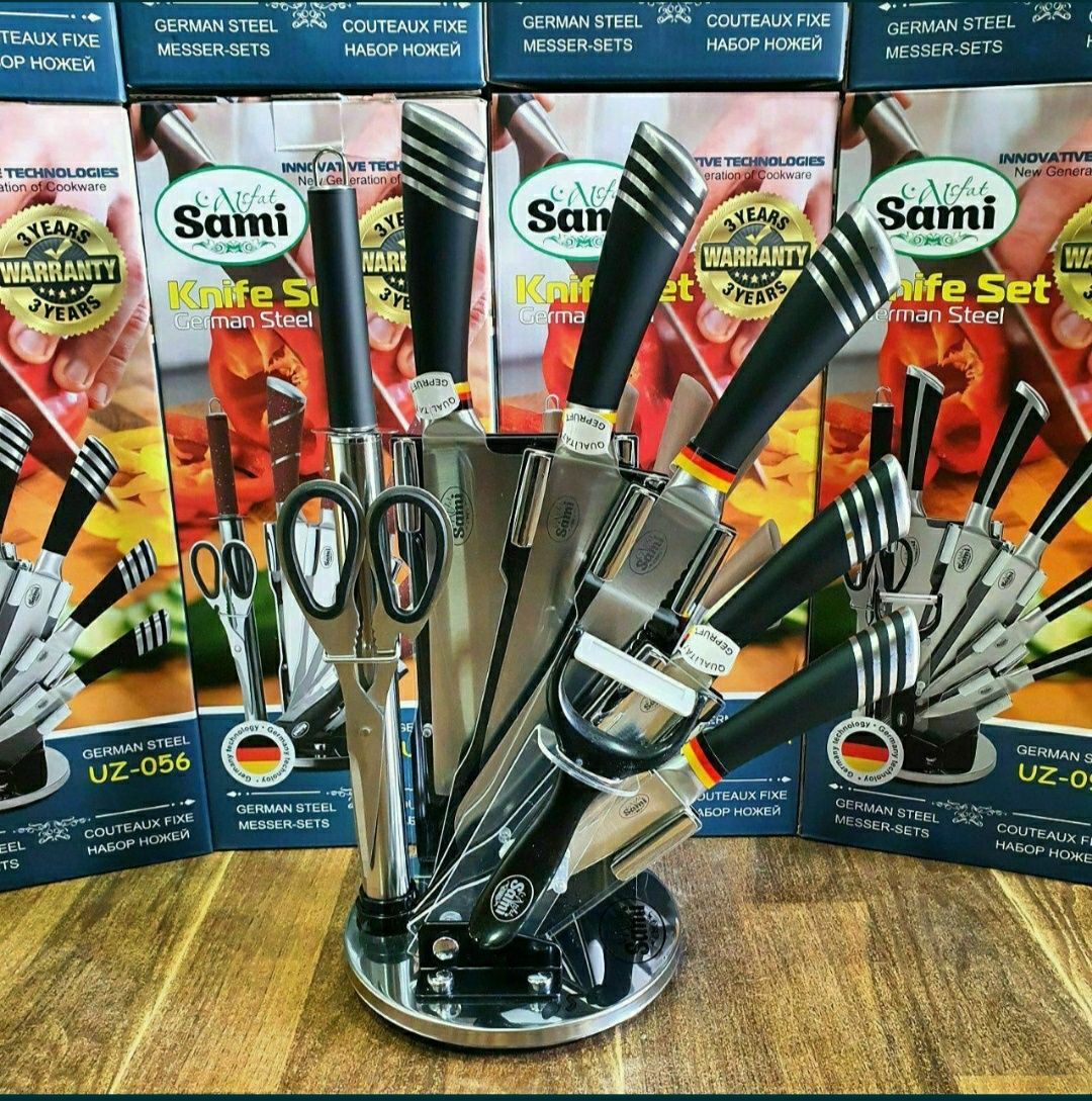 Профессиональный набор кухонных ножей SAMI оргинал доставка безплатная