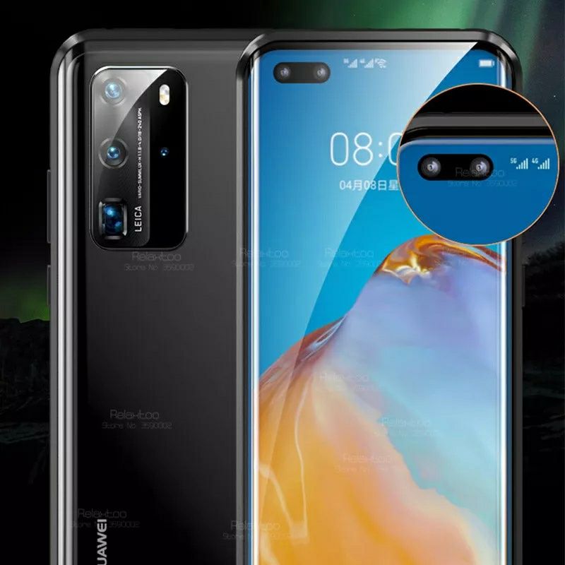 Двоен Магнитен Кейс за Huawei P40 Pro P50 / P40 Lite 360 градуса кейс