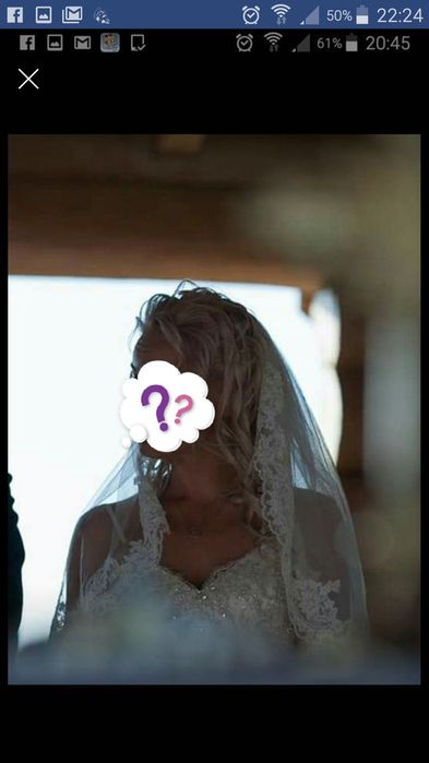 Rochie mireasa în stare foarte bună