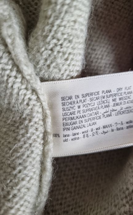 Pulover lână Zara XL