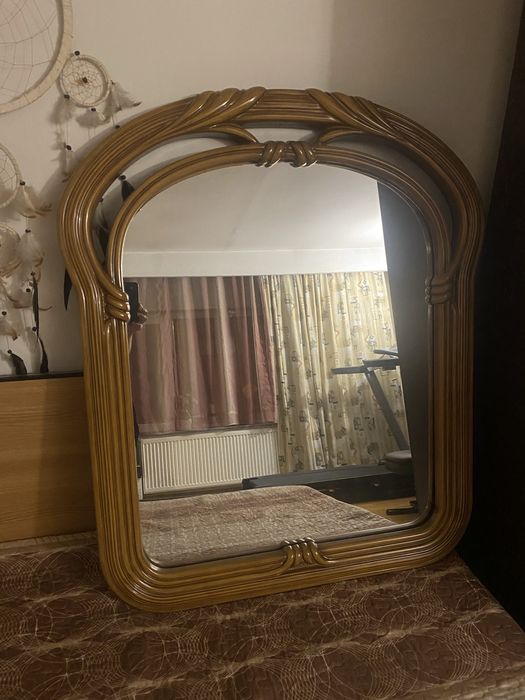 Oglindă mare 97/78 cm pentru comodă sau perete