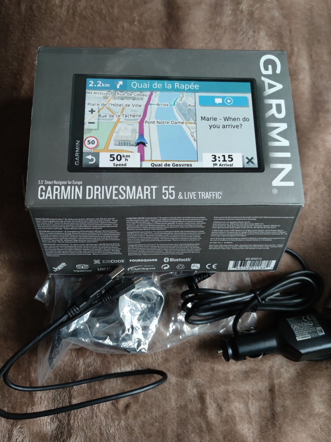 GARMIN DRIVESMART 55 & live trafic