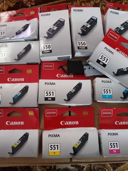 Toner genuine Canon Pixma 551 550 pgbk