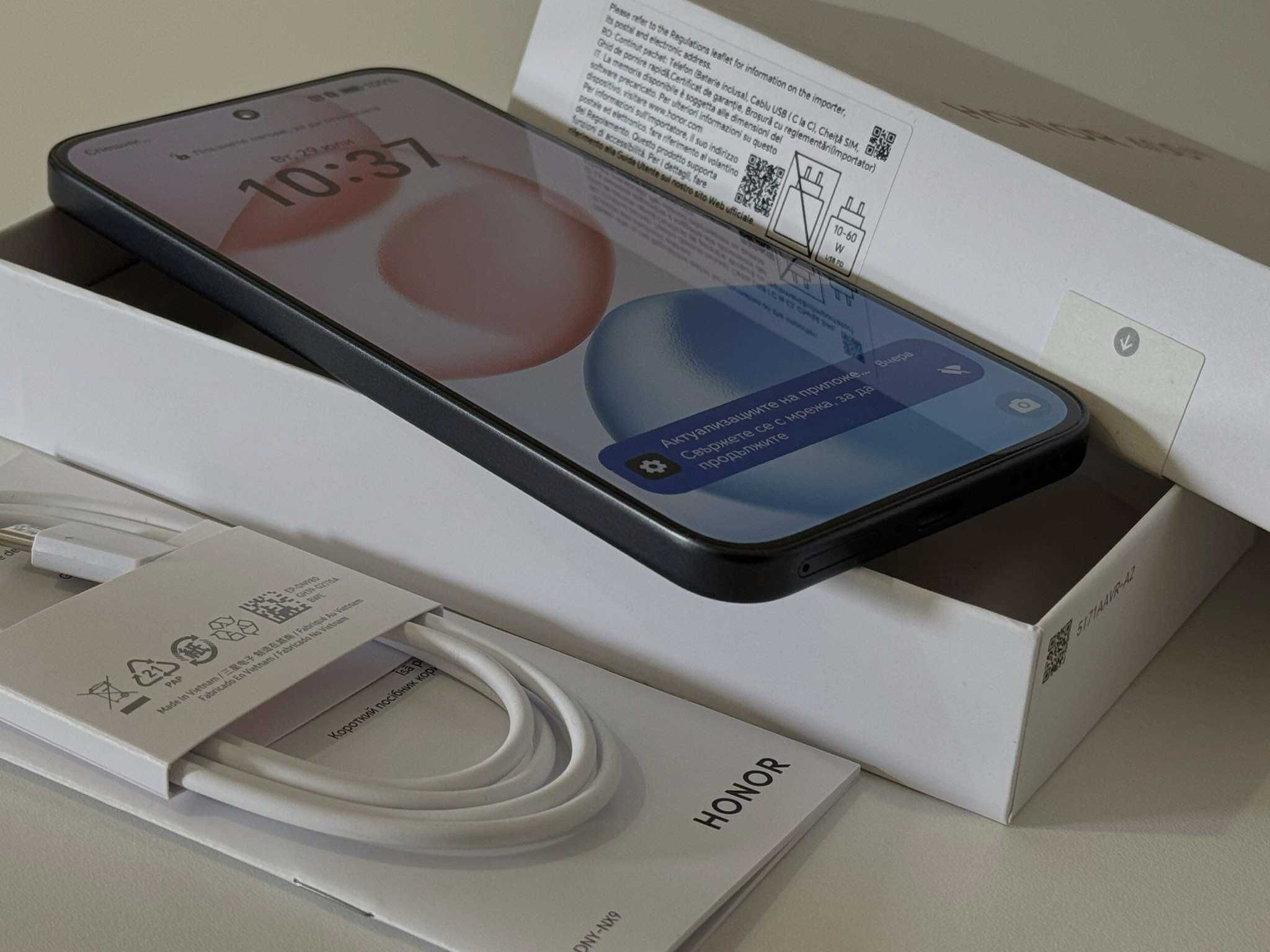 Бартер!Нов! Гаранция 24м! Honor 400 / 512GB Midnight Black (Черен)
