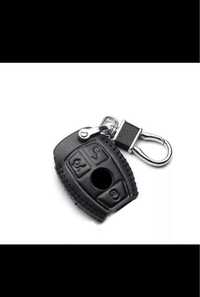 Кожен калъф, кейс ключодържател за автомобилен ключ Mercedes-Benz