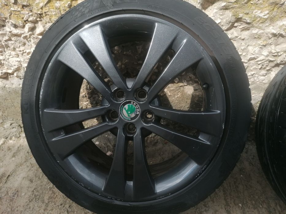Джанти шкода 17 5x100