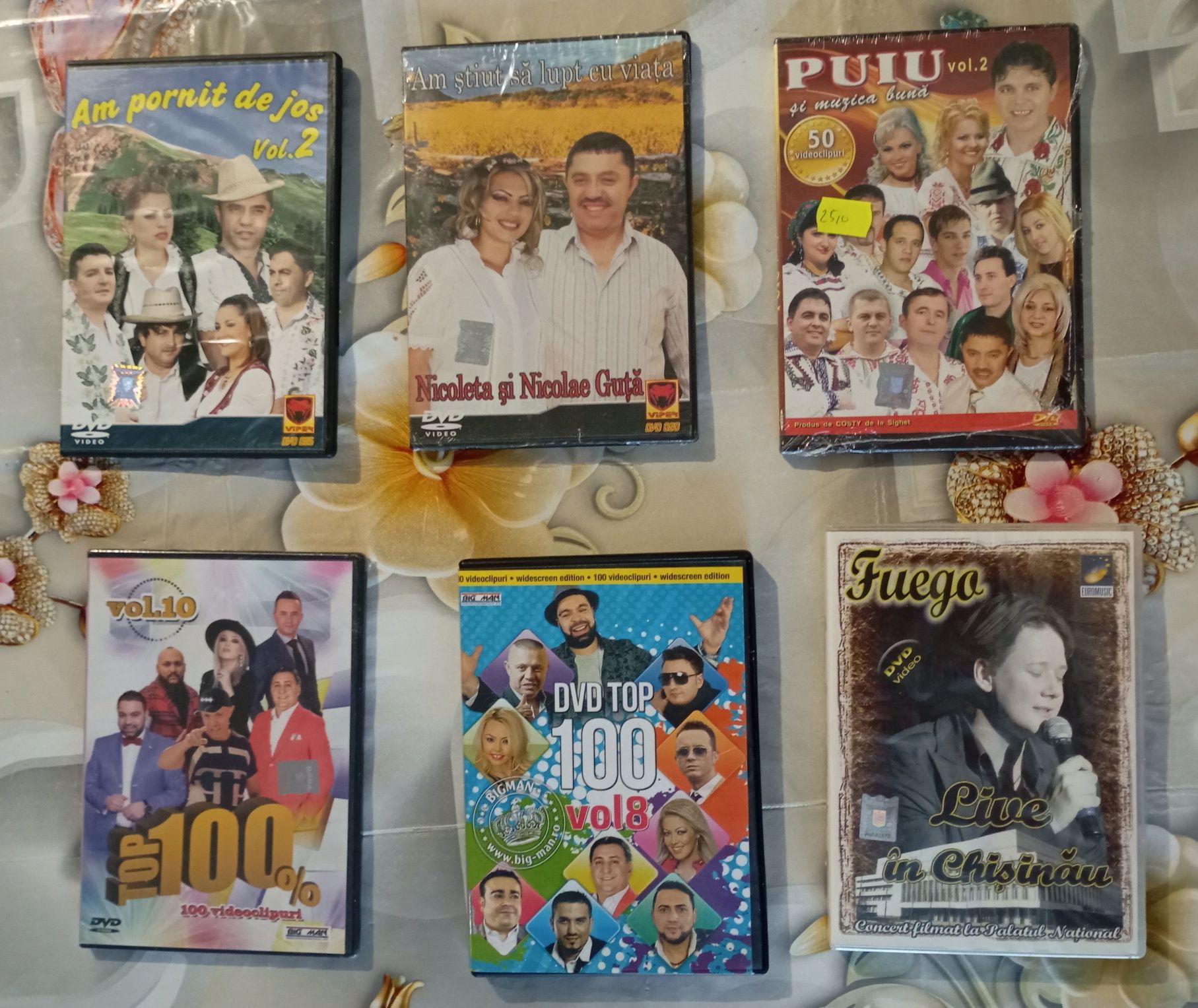 CD uri cu manele originale și DVD uri!
