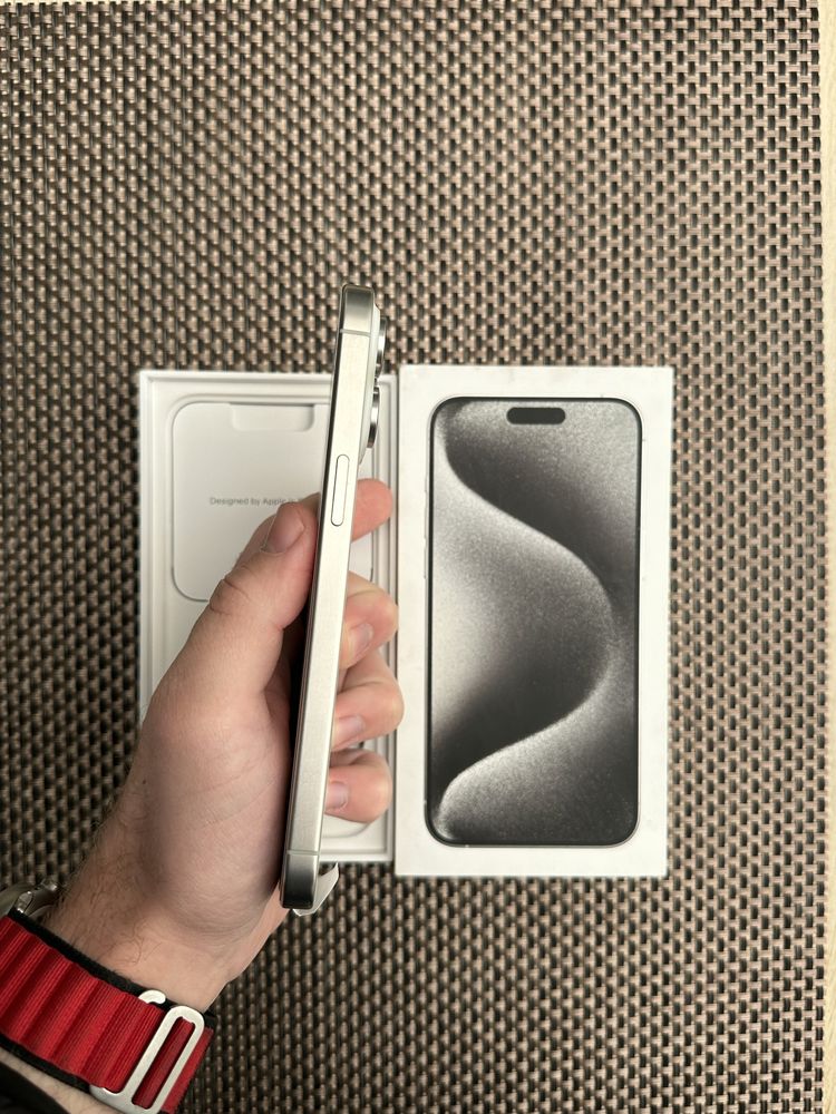 НОВ!!! 512Gb / ЛИЗИНГ / IPhone 15 Pro Max / White Titanium