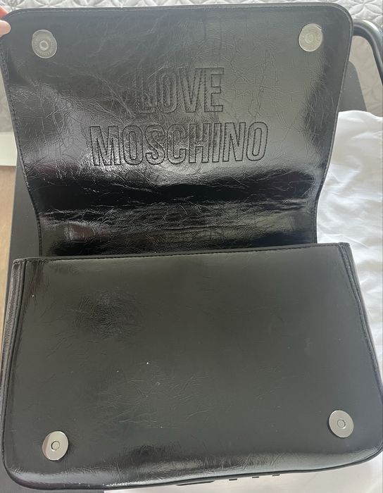 Чанта с пайети Love Moschino