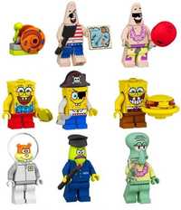 Set 9 Minifigurine tip Lego SpongeBob Squarepants