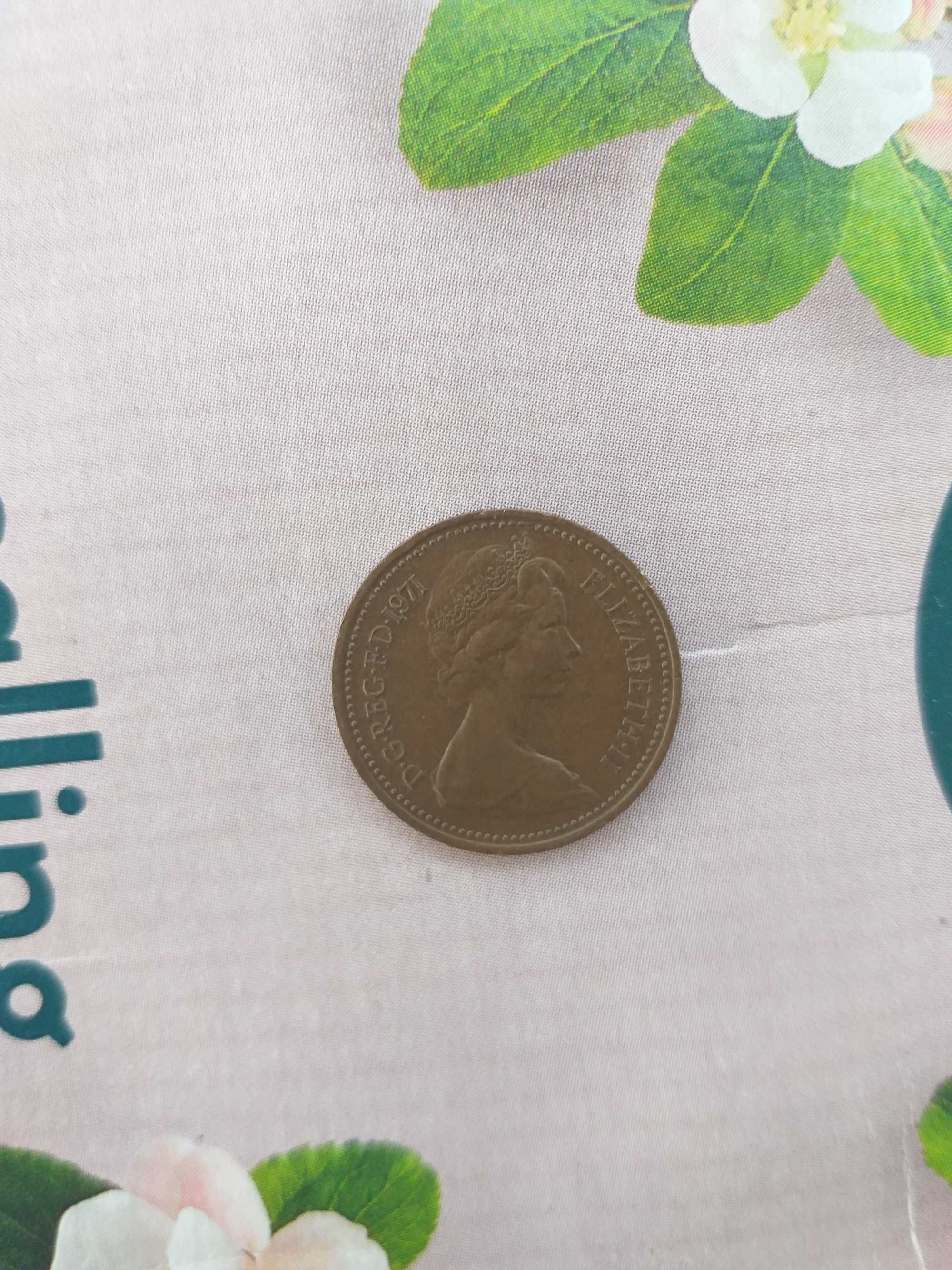 1 new penny 1971 foarte rar