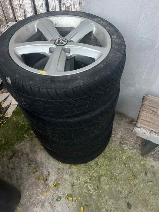 Jante 5x112 R17 cu anvelope