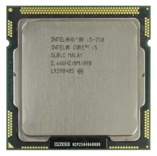 Процессор Intel Core i5-750 LGA1156, 4 x 2667 МГц