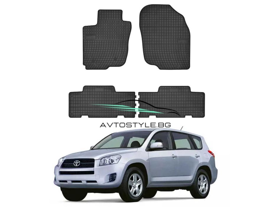 Гумени стелки за Toyota RAV 4 ,2005-2012 г., Frogum - El Toro
