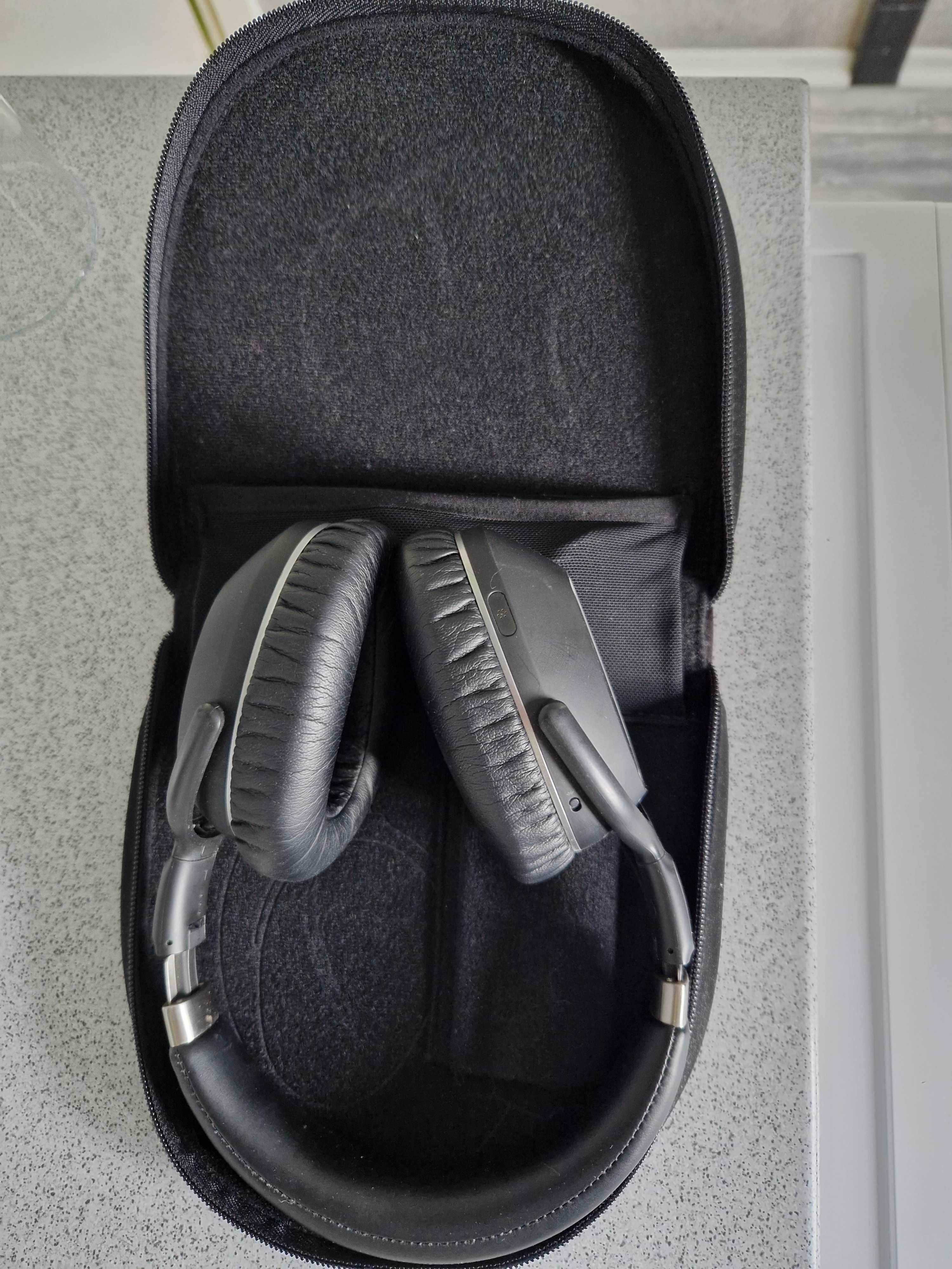 Безжични слушалки с микрофон Sennheiser - PXC 550-II, ANC, черни