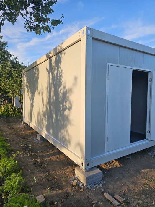 Container modular, birou, depozit, cazare muncitori, organizare santie