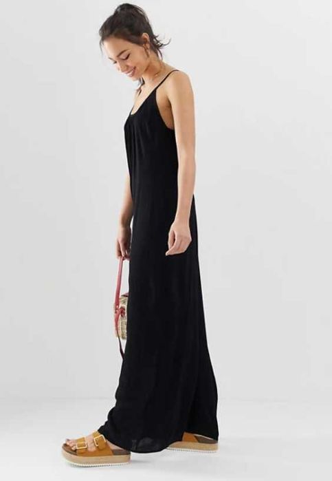 Salopeta model wide cu spate decoltat Asos - marime 36 (S)