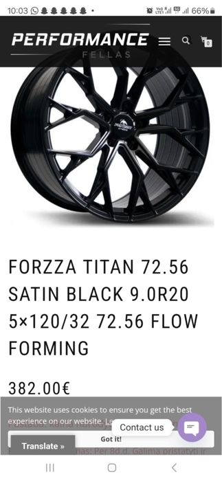 Jante + cauciurci 20 5X120