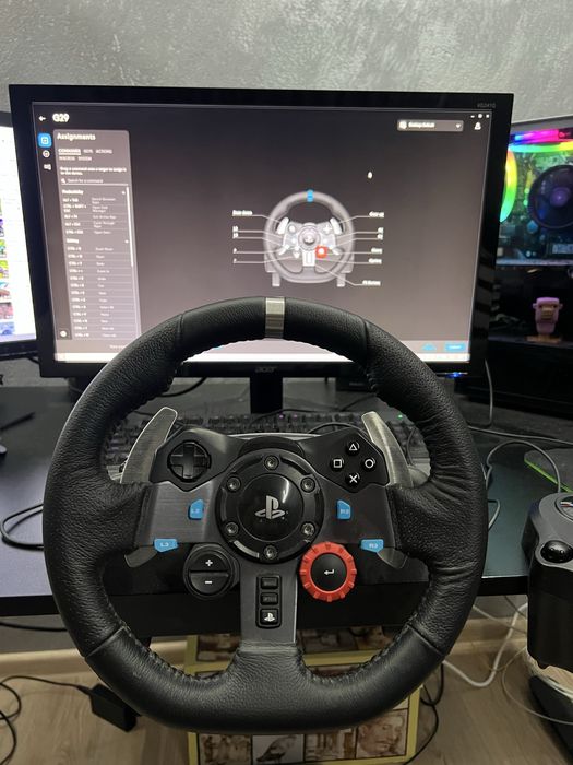 Волан logitech g29+shifter