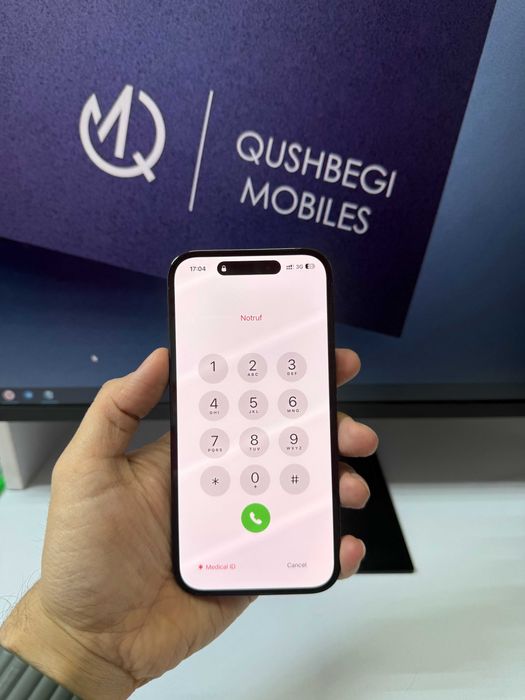 icloudga tushgan iphone 14 pro black 256gb dual sim