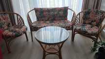 Set mobilier ratan terasă