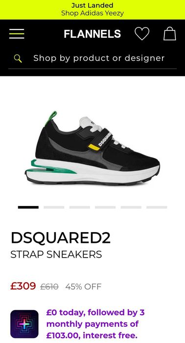 Обувки DSQUARED2 Strap Sneakers shoes