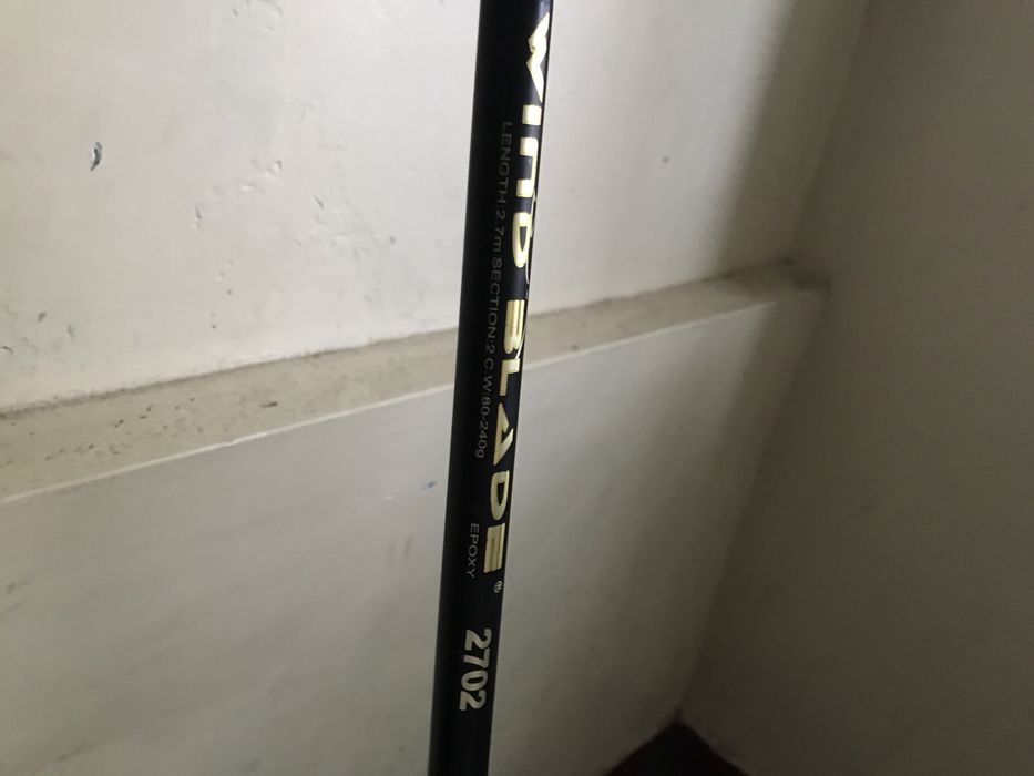 Vând lansetă crap wind blade 2.70m 80-240g folosită o partidă