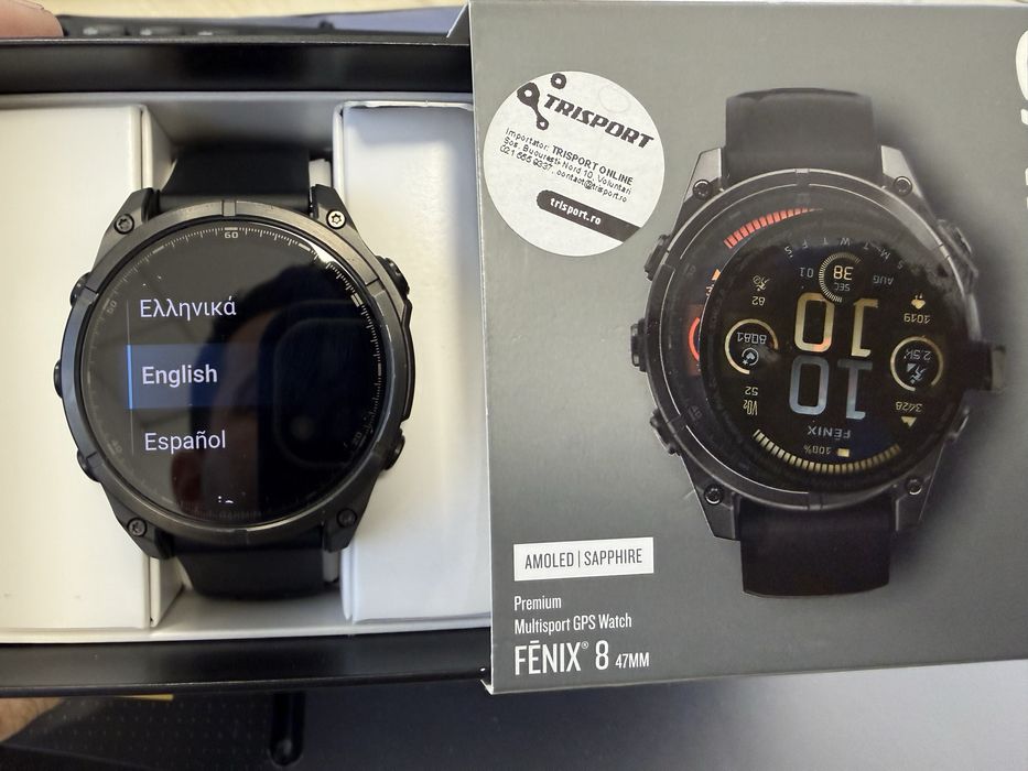 Vand Fenix 8 Amoled Sapphire 47 mm