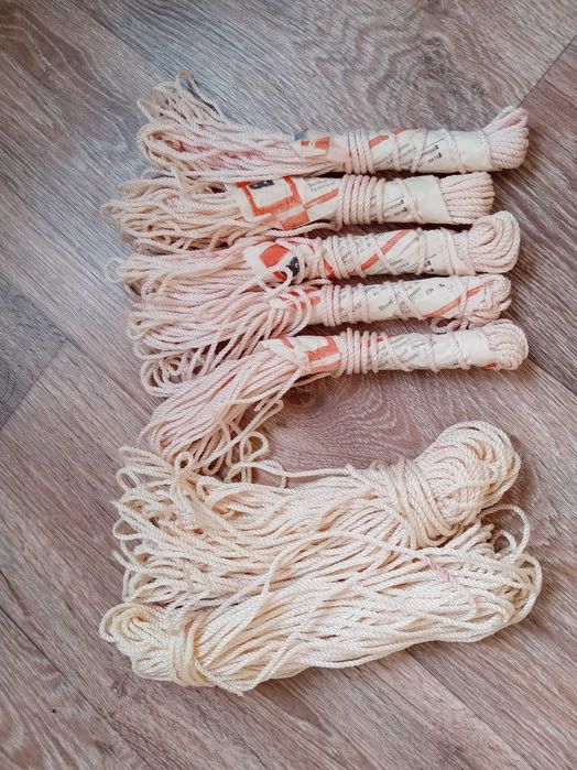 Шнур бытовой (веревка для белья, плетпния макраме)