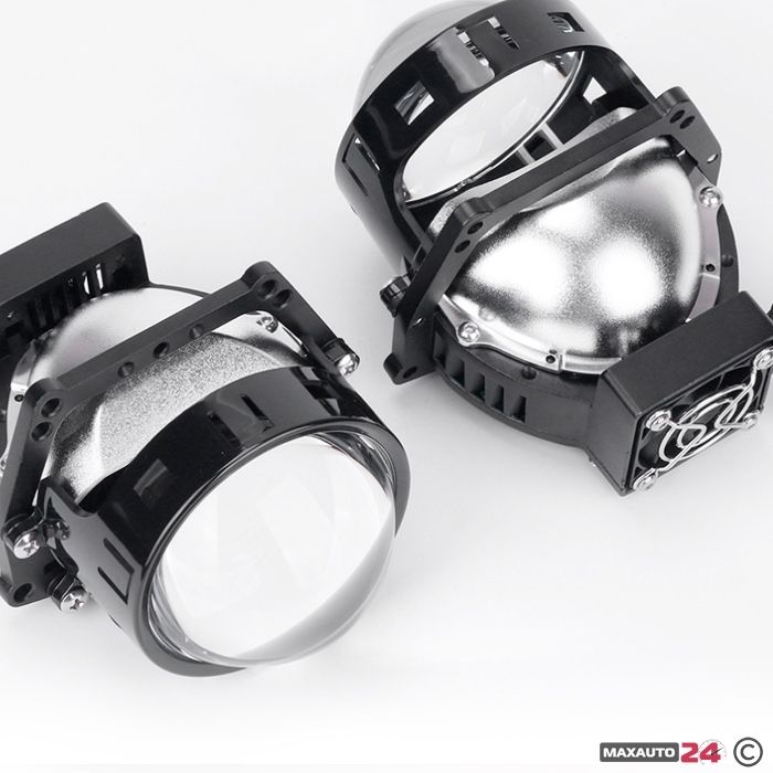 Диодни LED лупи за вграждане 3” CSP + Laser Osram, 55W, 2 бр.