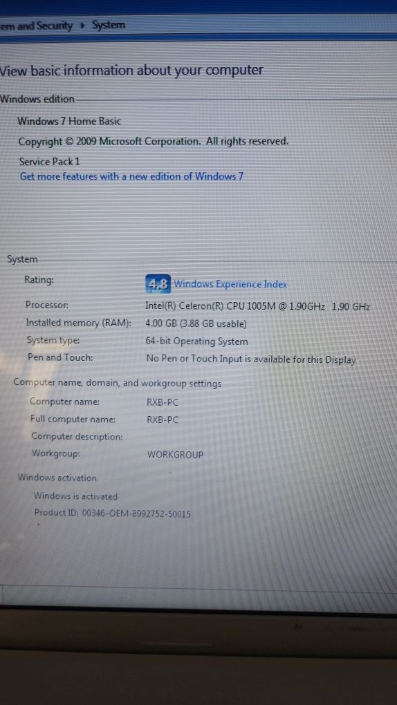 Laptop Toshiba Satellite C55 A 164