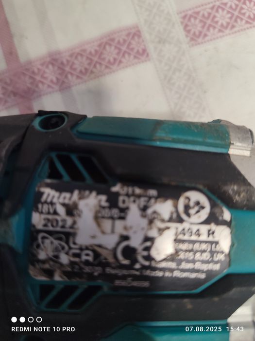 Autofiletanta Makita ddf484