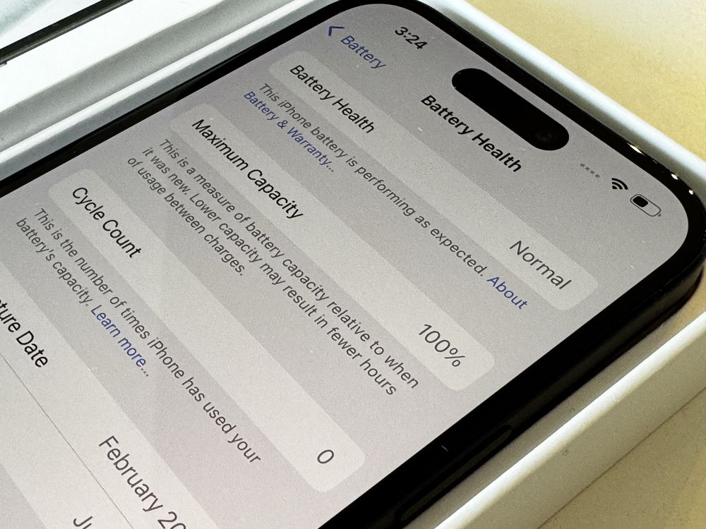 НОВ! Iphone 15 128GB Black Гаранция 1 година