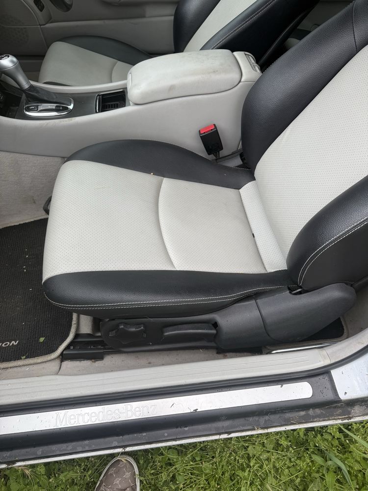 Кожен салон Мерцедес С купе W203 coupe Mercedes  salon
