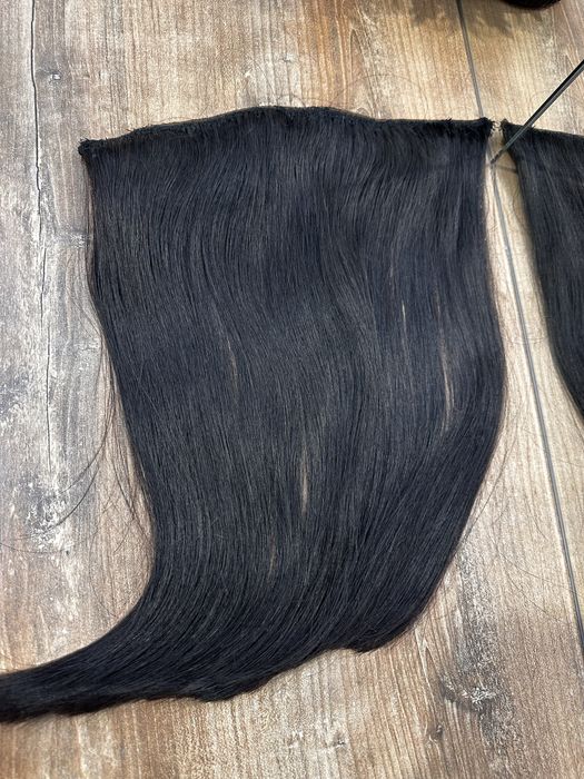 Естествена коса/ права с двойна плътност