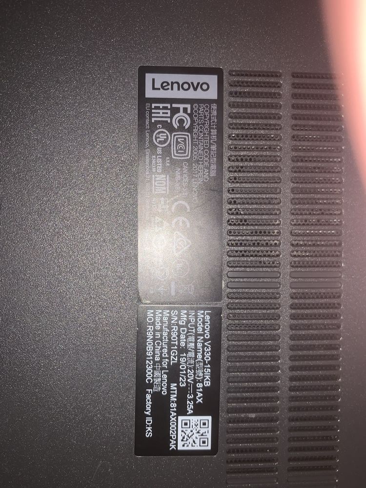 Lenovo V330-15IKB