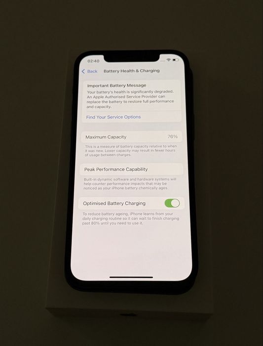 Iphone 12 black / 128 GB / full box