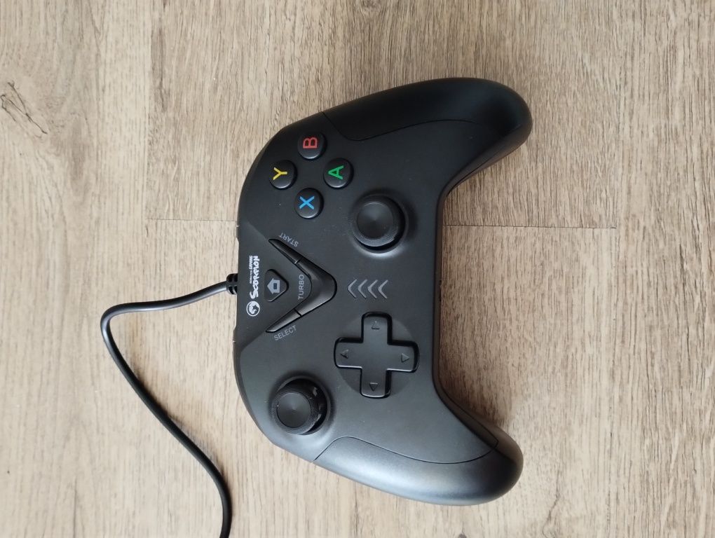 Gamepad MARVO GT-019 (PC/PS3/Android), negru+adaptor tip c Android