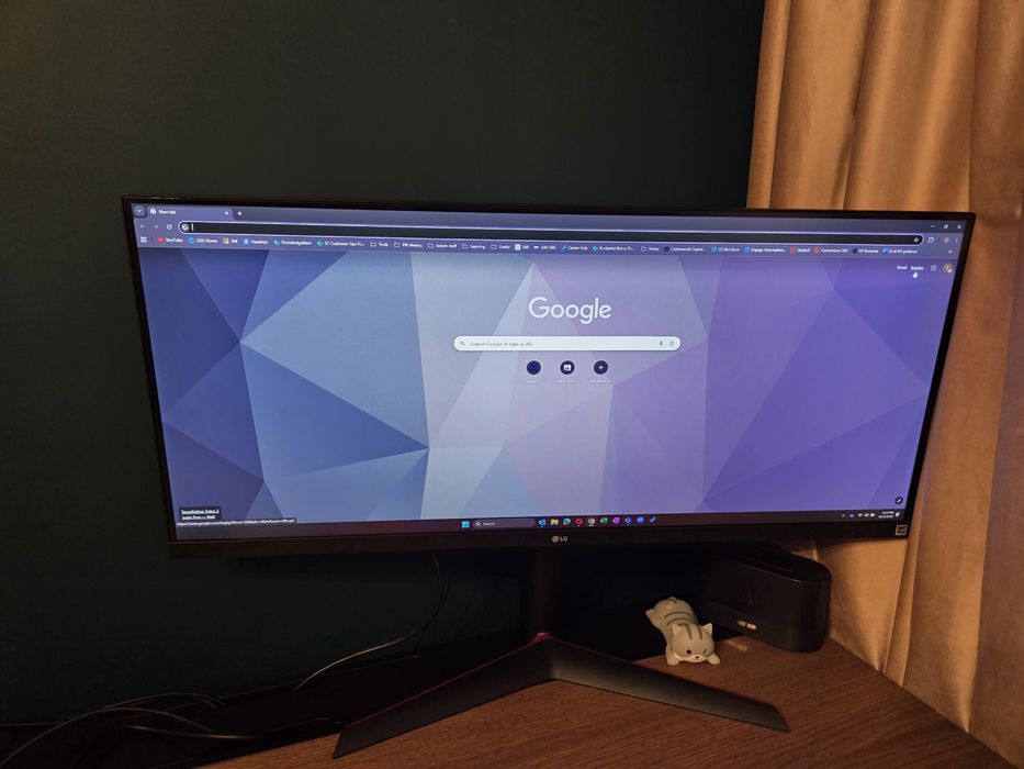 Monitor ultrawide LG 34" IPS LCD, USB-C