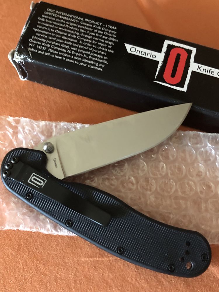 Нож Ontario rat 1 D2