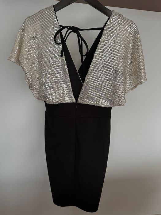 Парти рокля с паети