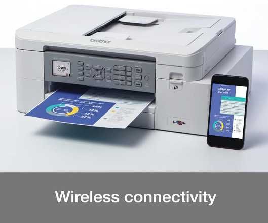 Мултифункционален принтер Brother MFC-J4340DW, цветен мастиленоструен
