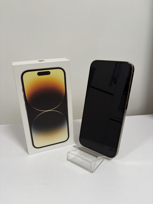 Iphone 14 Pro max gold un TB memorie stare ca nou baterie 88%