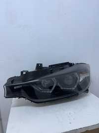 Far stânga xenon BMW Seria 3 F30 F31 Angel Eyes LED DRL 11-2015