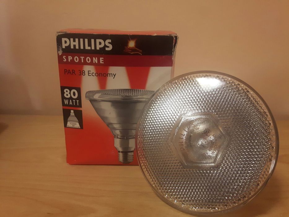 Spot 80W/ 230V/ E27/ 30 ° , PAR 38 Philips , pentru exterior