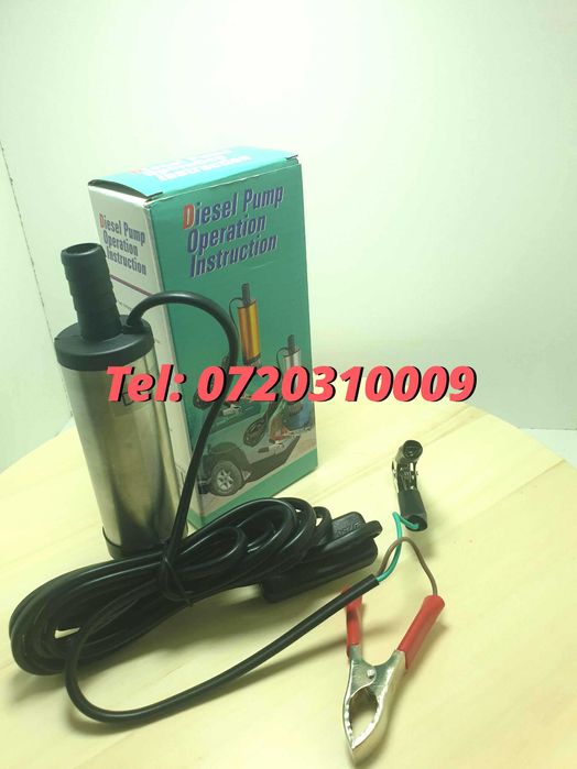 Pompa Electrica Auto Submersibila 12v 12 Lmin 38mm Transfer Combu